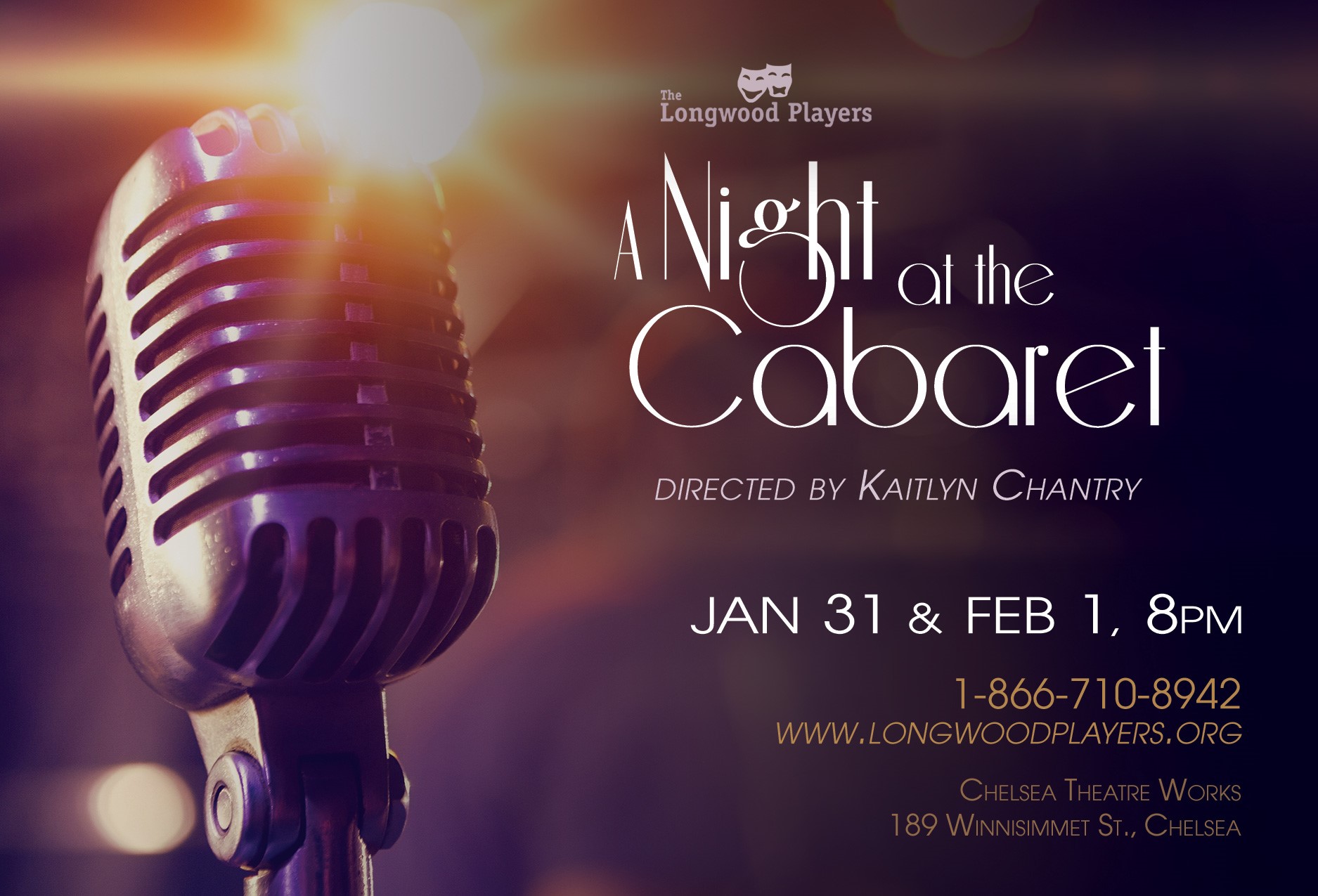 Poster for A Night at the Cabaret 2020