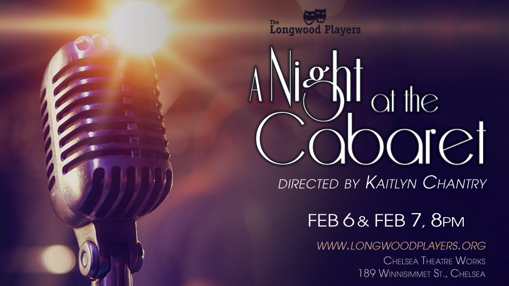 Poster for Join us for our 27th Season Fundraiser Cabaret!